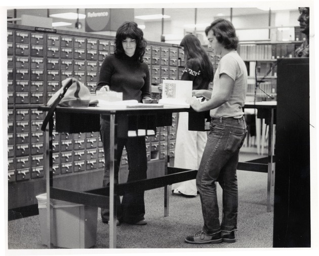 Library card catalog, second floor Primera Casa